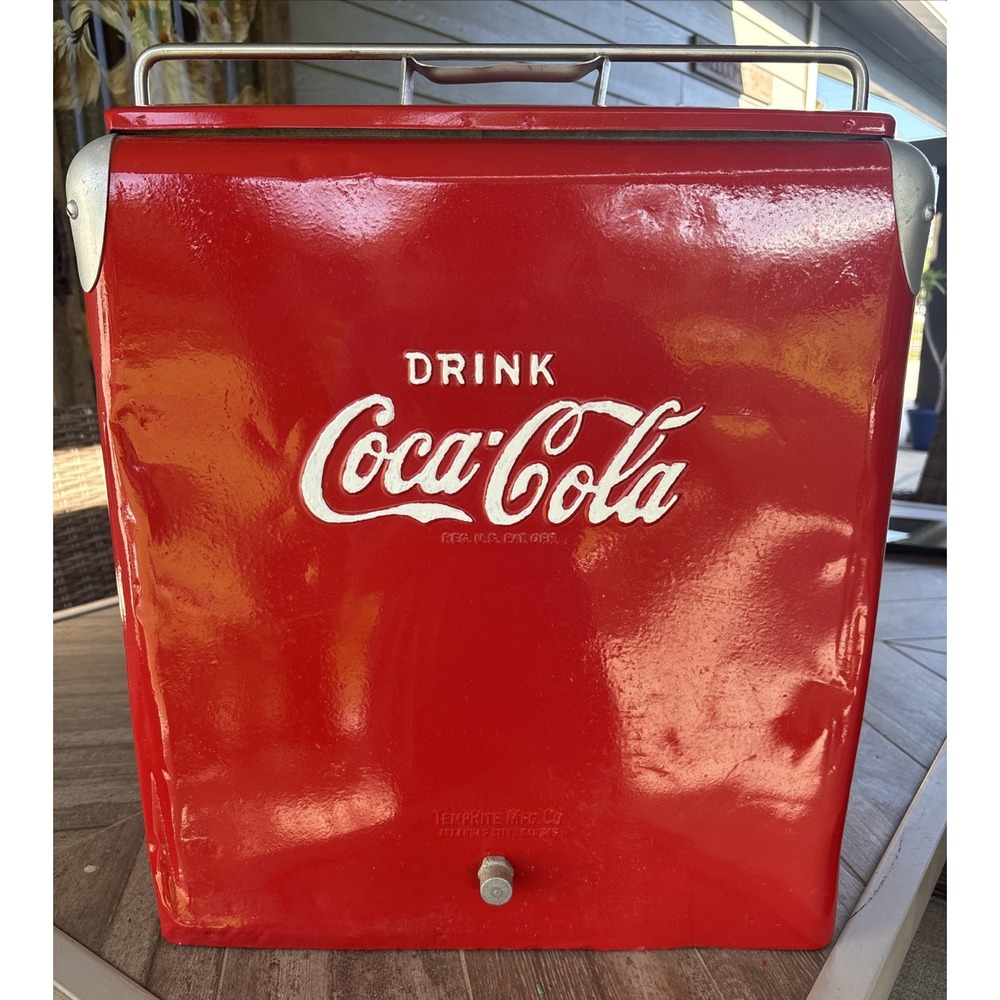 1940's-1950's Vintage Coca-Cola Coke Cooler